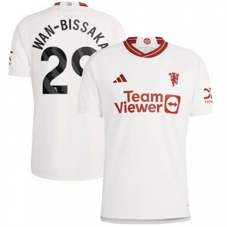 Camisola Manchester United Wan-Bissaka 29 3º Equipamento 2023-24 Manga Curta